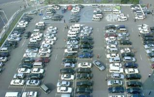 Largest Public Parking Lot in Hunan Changsha 