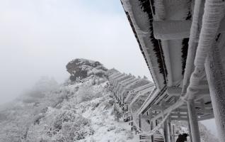 Zhangjiajie Wuleishan Scenic Area's Snow Pictures 