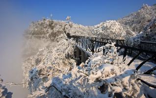 Zhangjiajie Avatar mountain in the snow[Photo Gallery] 