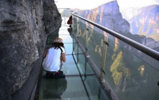 Zhangjiajie Tianmenshan Glass Plank Road is opening 