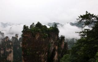 Zhangjiajie attractions: Shentangwan landscape pictures 