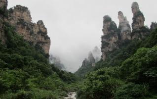 Zhangjiajie scenery “Match Davos, Switzerland” 