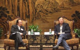 Zhao Xiaoming Meeting with the Hong Kong Business Joint Group 