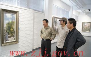 Zhangjiajie Oill Painting Association Held in the Lotus Art Museum 