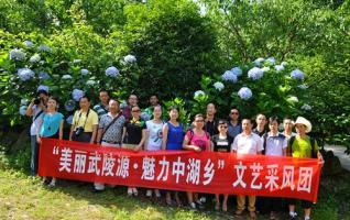 “Beautiful Wulingyuan and Glamorous Zhonghu” Art Activities Was Held 