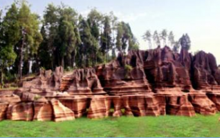 Red Carbonate-rock Forest Park  "Most Beautiful Geopark of China" 