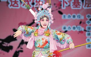 Plum Blossom Prize Art Troupe Stages Performance in Hunan 