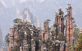 Wulingyuan Geopark in Zhangjiajie 