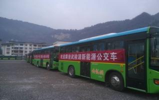 ZJJ Wulingyuan New Energy Buses open Environmental Operating New Era 