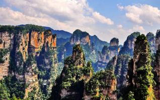 Wulingyuan Geopark in China's Zhangjiajie 