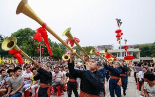 Pushi Ancient Town Celebrates Traditional Chinese Ghost Festival 