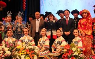 ZJJ Charming Xiangxi Group gave Performance in University of Jordan 