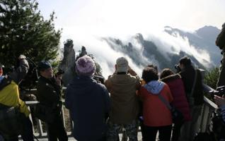 Zhangjiajie core scenic,Cloud storm after the rain 