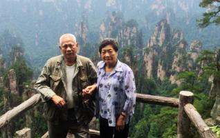 Old Man He Huan visited Zhangjiajie for 63 times 