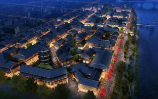 ZJJ "Dayong ancient city" construction, reproduce historical style 