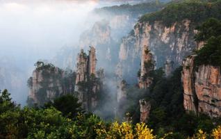 Zhangjiajie autumn tourism: Beauty of the sea of clouds 