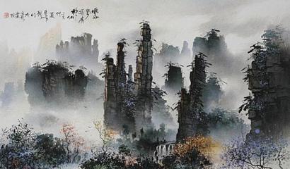 Li Junsheng Sandstone Painting