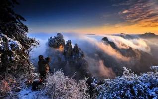 Spend winter holiday in Zhangjiajie