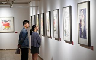 Huang Yongyu’s Zodiac Animal Paintings Exhibition Held in Changsha