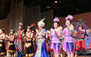 Zhangjiajie national culture show in Russia