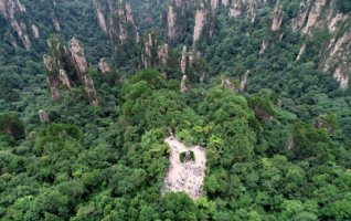 A Picturesque Natural Scene in Zhangjiajie