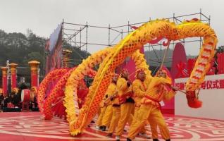 Dragon and Lion Dance Competition Held in Hunan